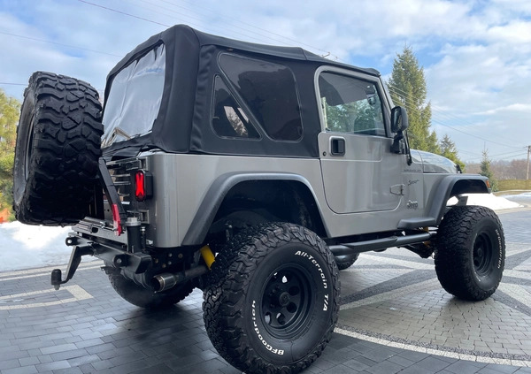 Jeep Wrangler cena 74900 przebieg: 90000, rok produkcji 2002 z Starachowice małe 191